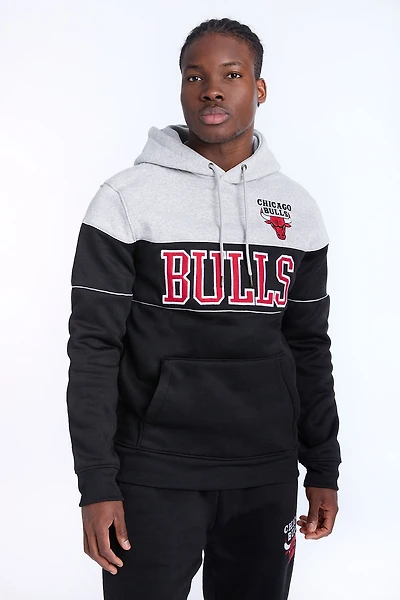 Haut à capuchon bicolore Chicago Bulls homme