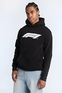 Haut à capuchon noir Formula 1 homme