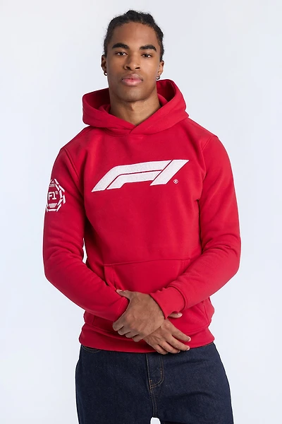 Mens Formula 1 Red Hoodie