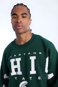 Mens Michigan State Spartans Crewneck Sweatshirt
