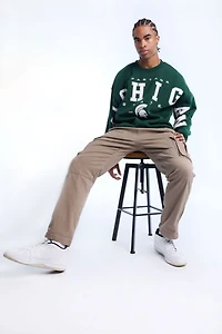 Mens Michigan State Spartans Crewneck Sweatshirt