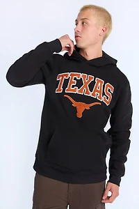 Haut à capuchon logo chenille Texas Longhorns homme