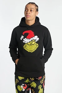 Haut à capuchon The Grinch en chenille homme