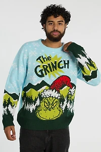 Chandail à motif des Fêtes Le Grinch homme