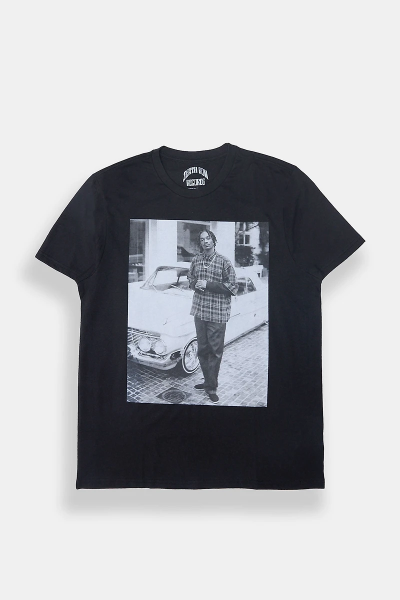 T-shirt imprimé portrait Snoop Dogg homme