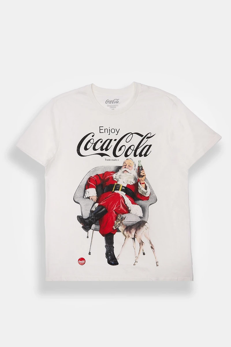 Mens Enjoy Coca-Cola Graphic T-Shirt