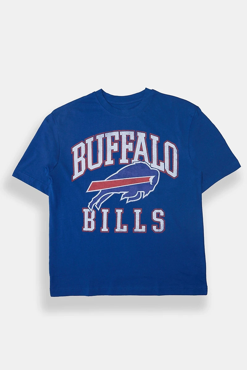 T-shirt surdimensionné imprimé Buffalo Bills homme