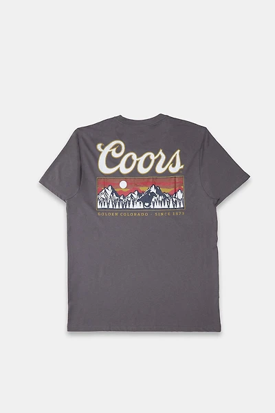 T-shirt imprimé horizon Coors homme