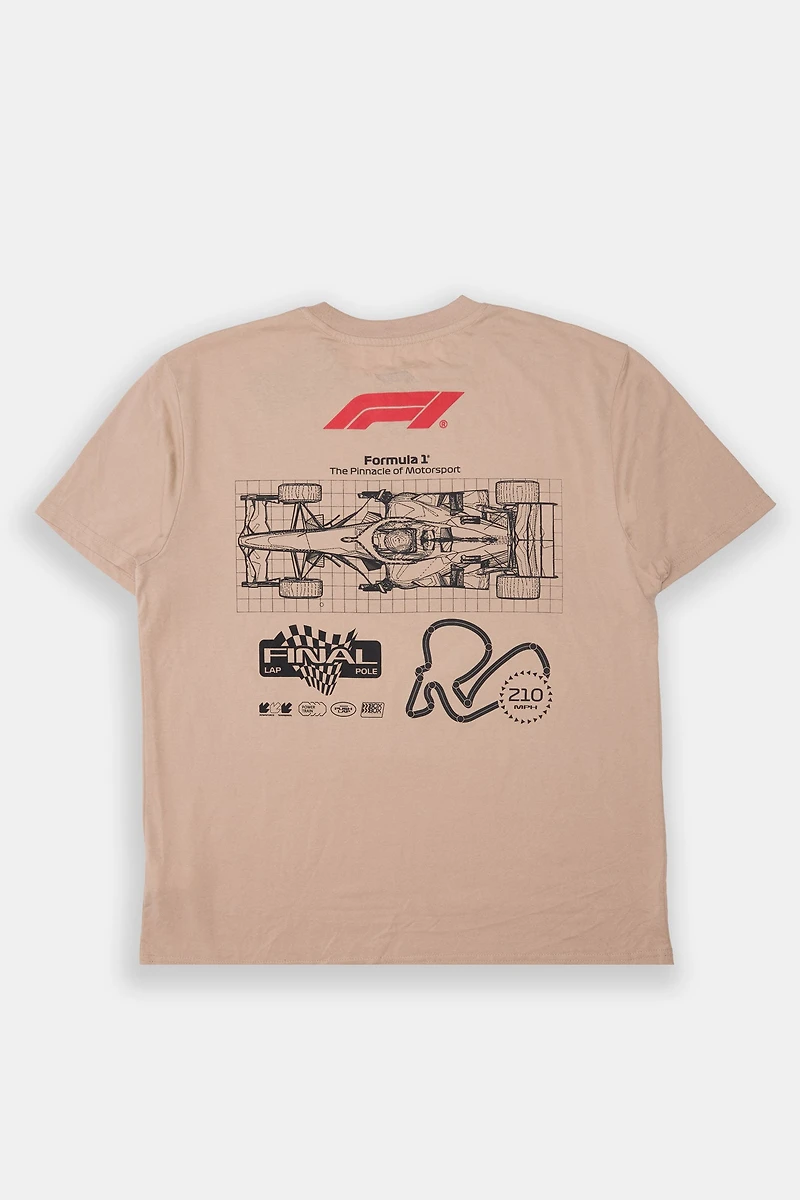 Mens F1 Final Lap Graphic T-Shirt