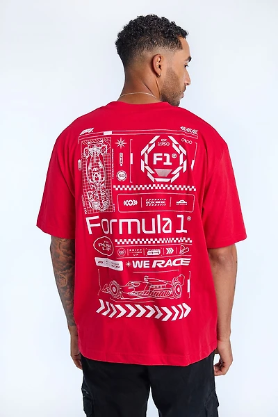 T-shirt imprimé Formula 1 Grand Prix homme