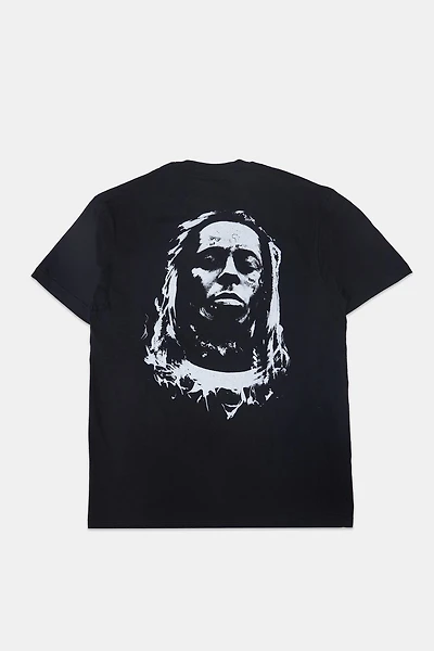 T-shirt imprimé Lil Wayne homme