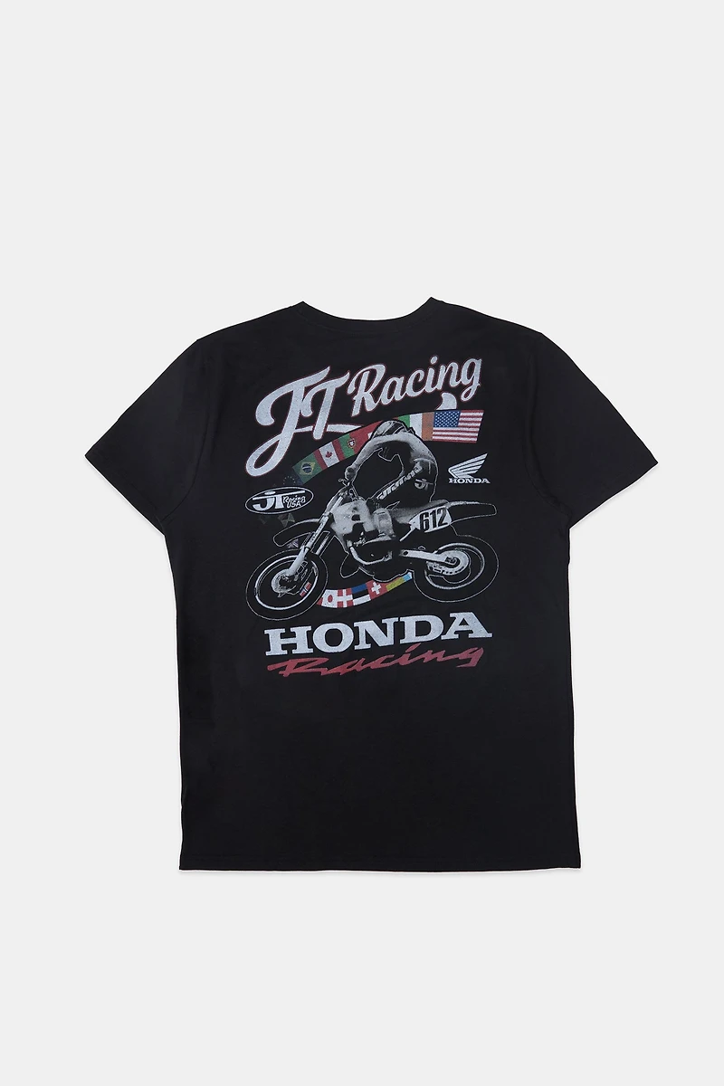 Mens Honda Racing Graphic T-Shirt