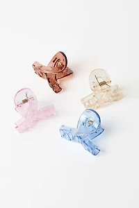 Aéropostale Twist Hair Clips 4-Pack