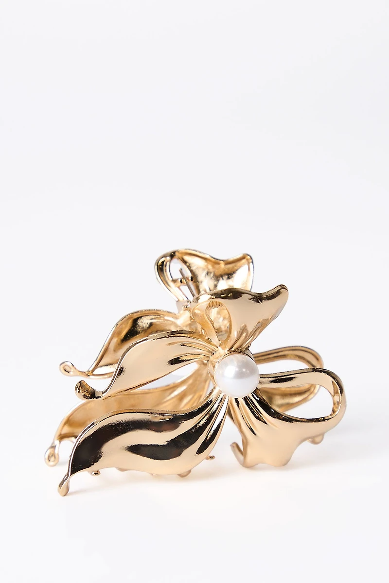 Pince à cheveux en forme de noeud