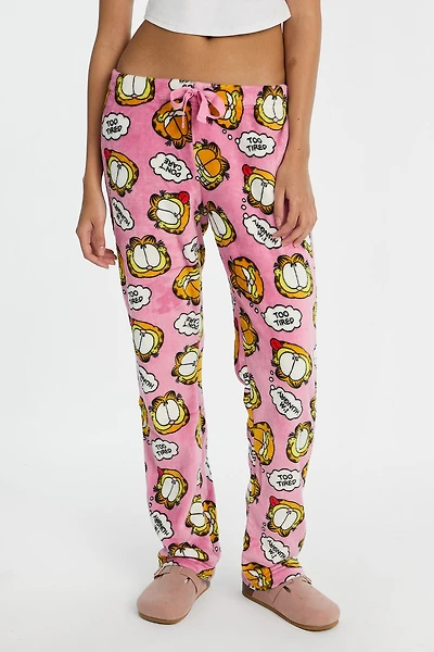 Garfield Plush Pajama Pant
