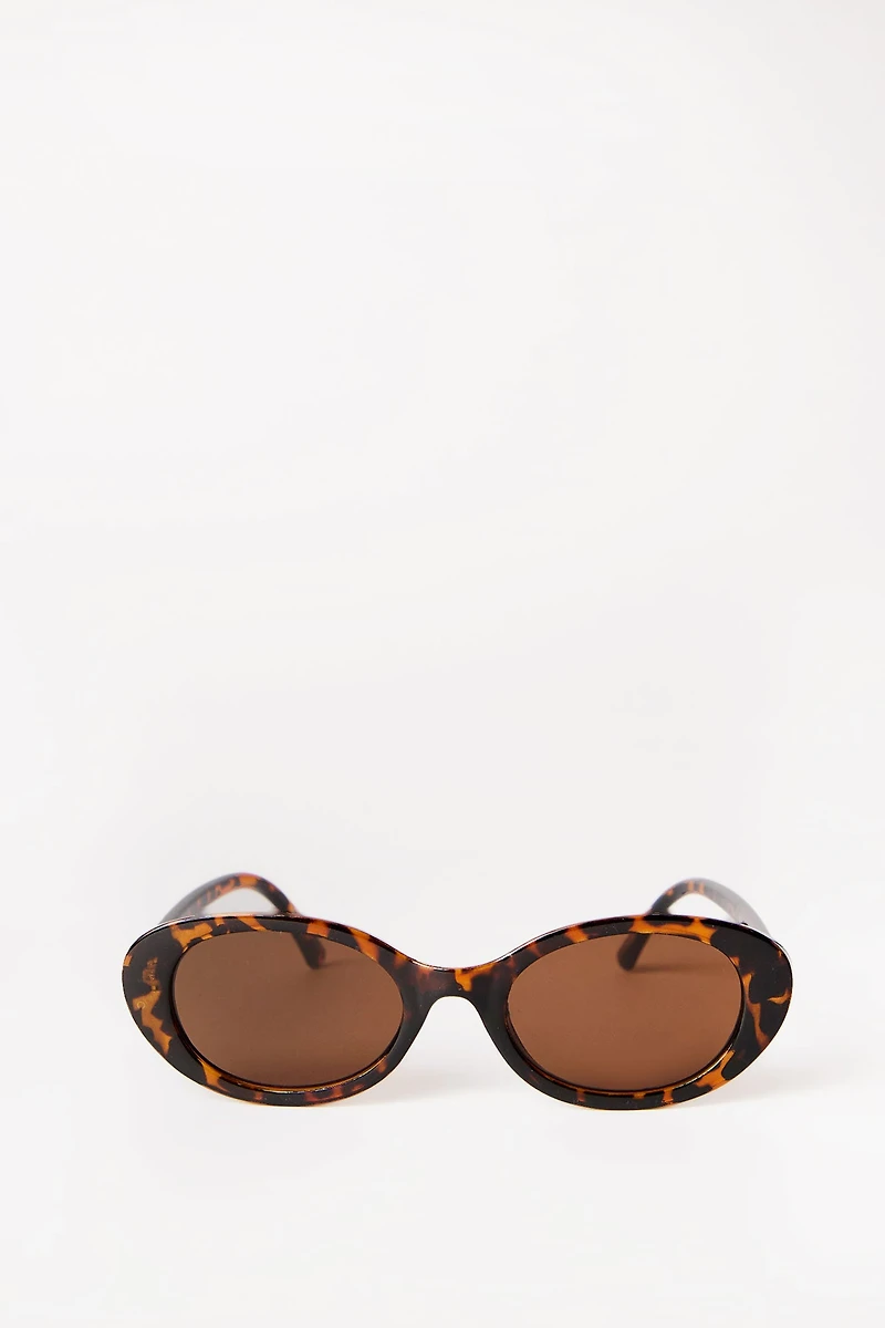 Lunettes de soleil ovales
