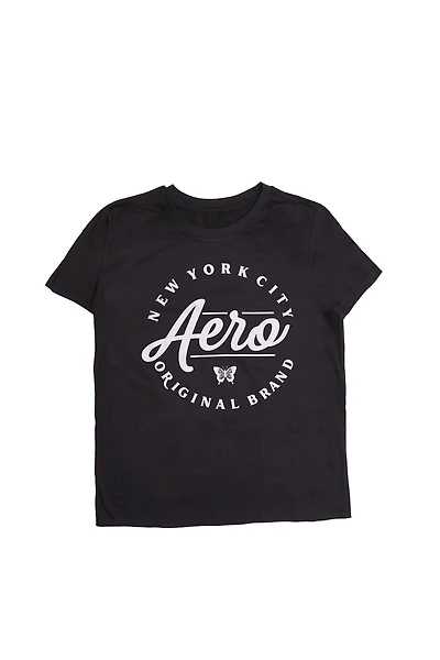 T-shirt imprimé papillons NYC AERO femme