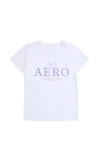 T-shirt coupe décontractée imprimé boucle AERO femme