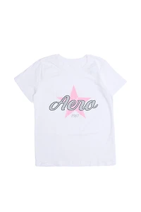 T-shirt coupe décontractée imprimé étoile Aéropostale femme