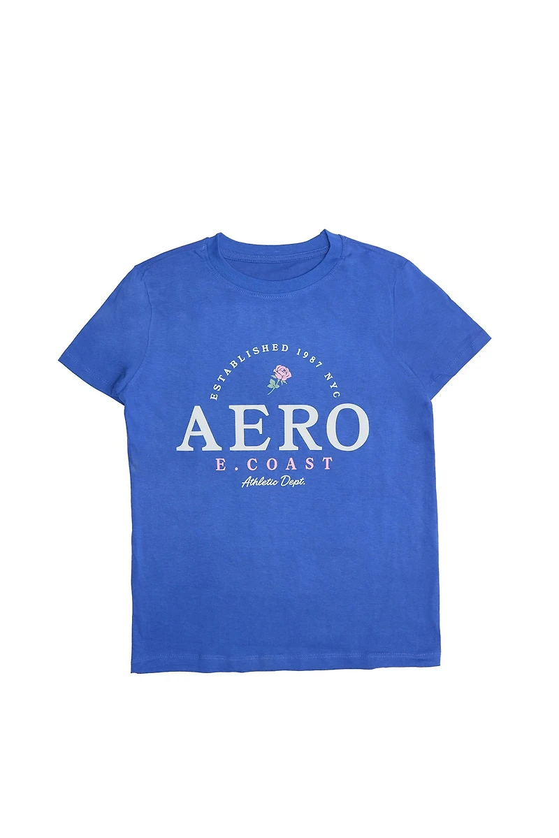 Womens AERO East Coast Relaxed Graphic Tee