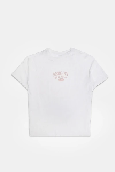 Womens AERO Manhattan New York Graphic Boxy Tee