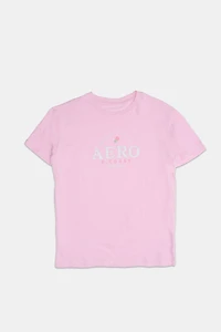 T-shirt coupe carrée imprimé East Coast AERO femme