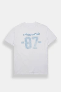 T-shirt coupe boyfriend imprimé Aéropostale 87