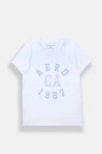 T-shirt coupe classique AERO CA 1987 brodé
