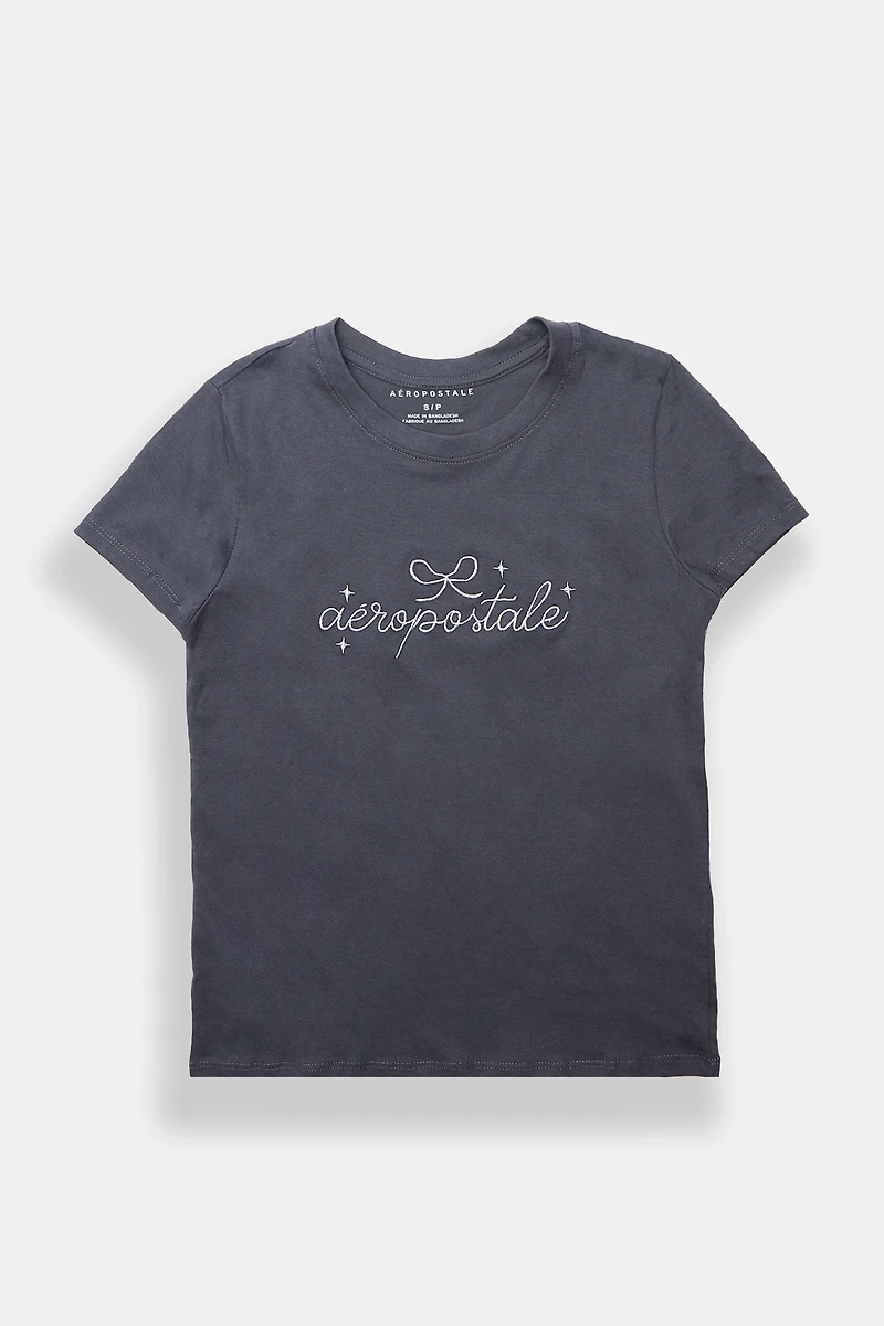 T-shirt coupe classique boucle brodée Aéropostale
