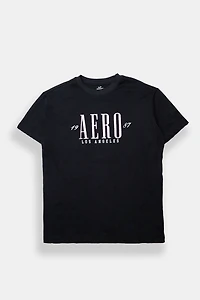 T-shirt coupe boyfriend imprimé AERO Los Angeles