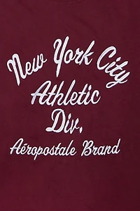 T-shirt coupe boyfriend AERO New York Athletics brodé