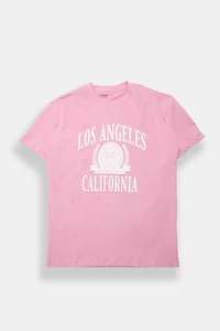 AERO Los Angeles Crest Graphic Boyfriend Tee