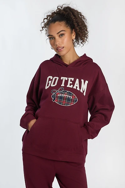 Haut à capuchon coupe boyfriend AERO