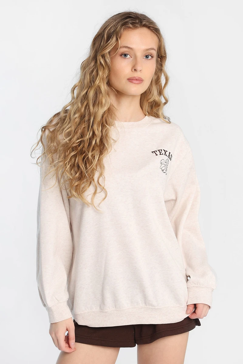 AERO Oversized Crew Neck Sweatshirt