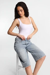 Body à encolure carrée super doux AERO