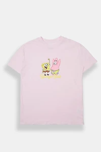 SpongeBob & Patrick Graphic Boyfriend Tee