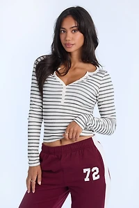 Haut henley à manches longues AERO