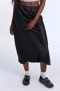 AERO Satin Maxi Skirt