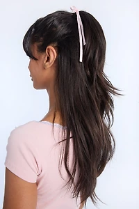 AERO 6-Pack Satin Bow Hair Elastics