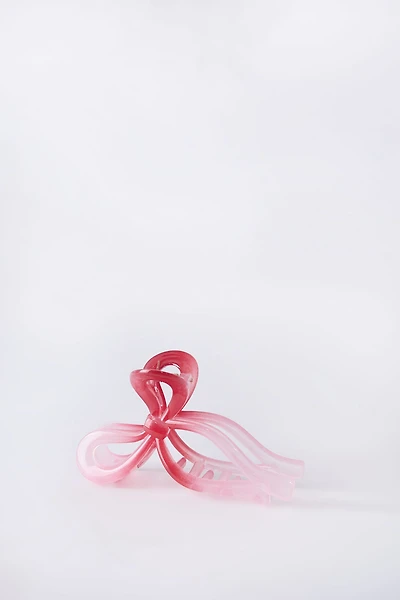 Pince à cheveux en forme de noeud