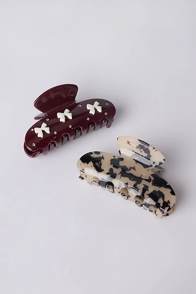AERO 2-Pack Rounded Claw Clips