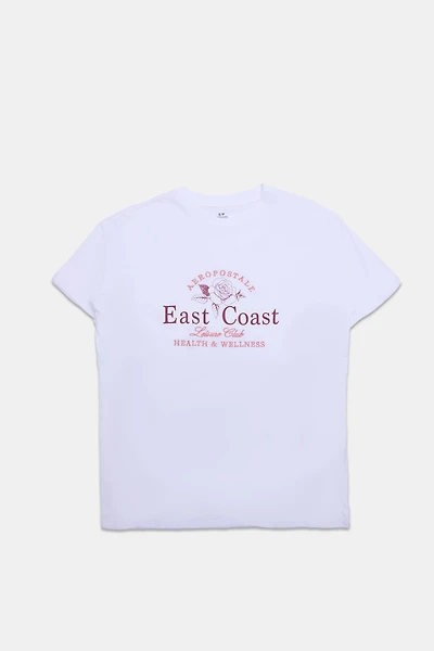 T-shirt coupe boyfriend East Coast Aéropostale
