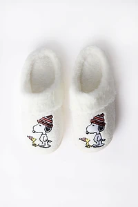 Peanuts Snoopy Plush Slippers