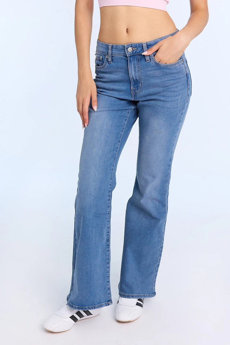 AERO High-Rise Flare Jeans