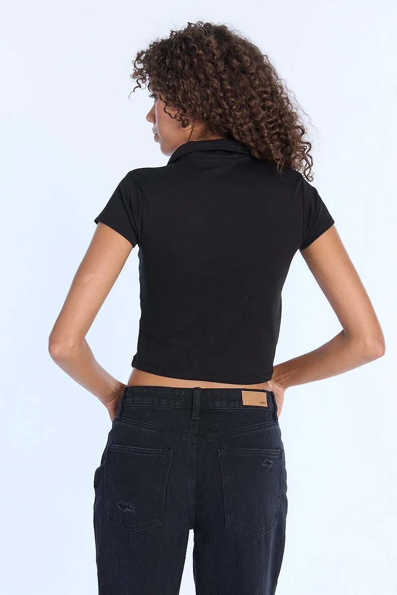 T-shirt à col polo AERO