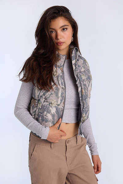 Gilet matelassé court