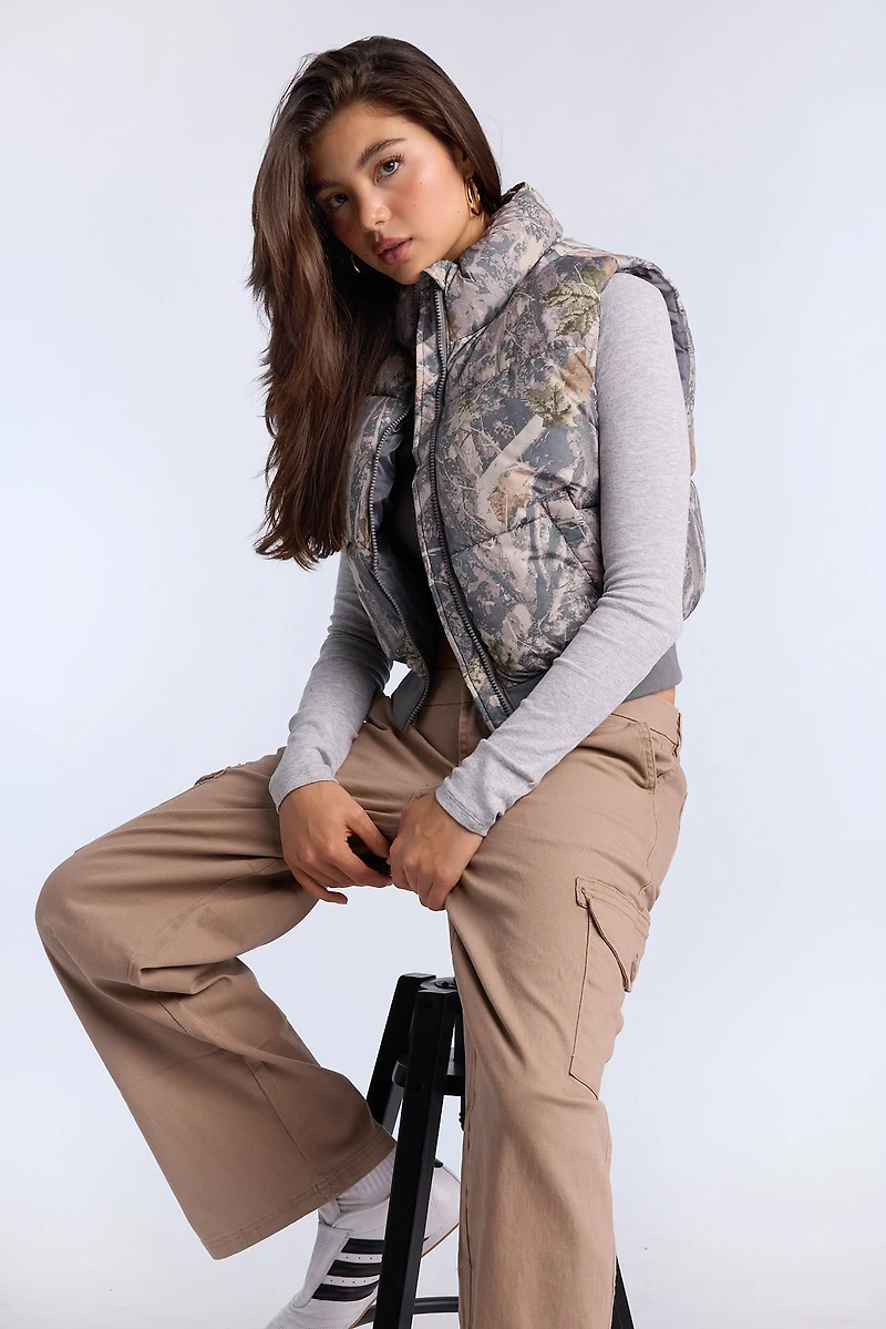 Gilet matelassé court
