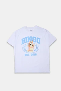 Bingo Est. 2018 Graphic Boyfriend Tee