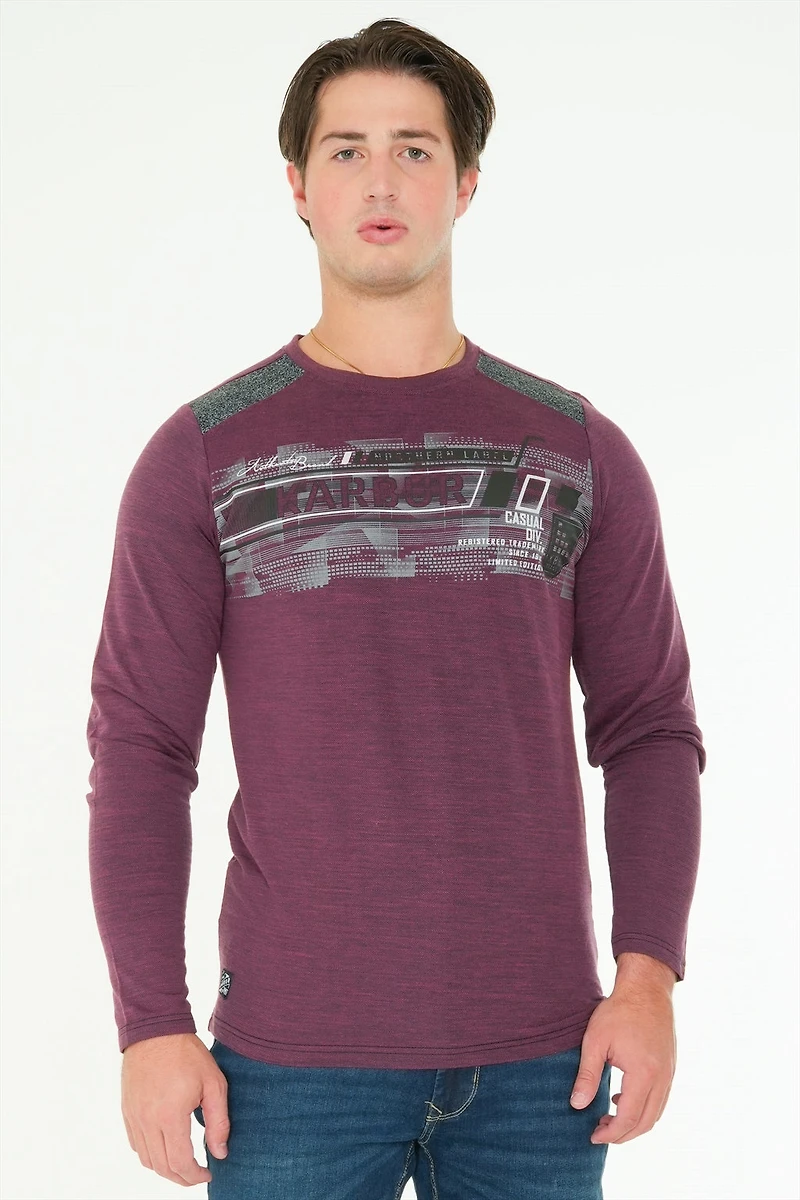 Long Sleeve Printed T-Shirt
