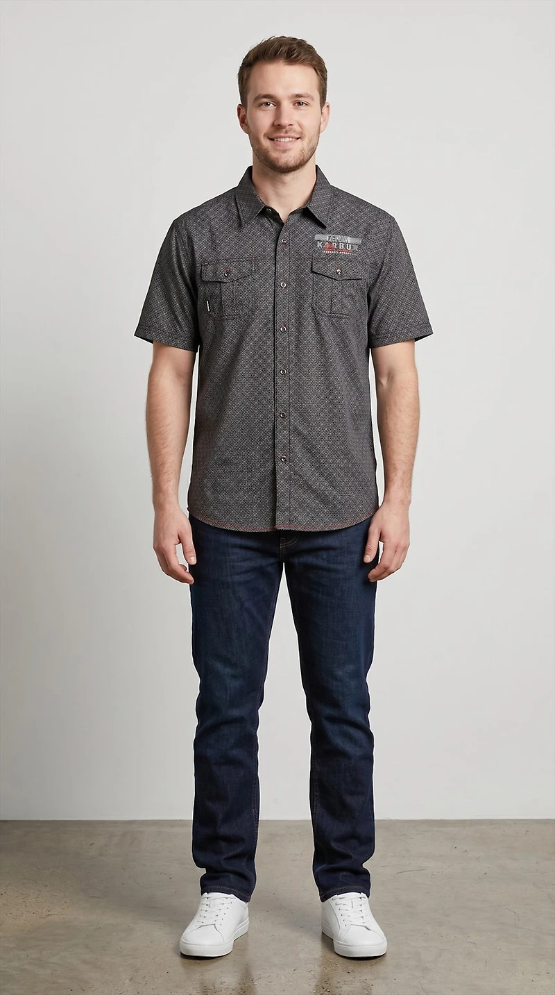 Short Sleeve Printed Shirt